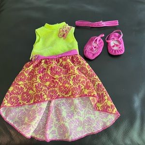 American girl doll Gabriela Take Flight Performance Outfit